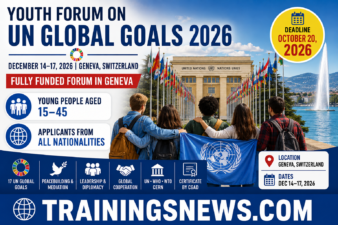 Youth Forum on UN Global Goals 2026: Fully Funded Opportunity in Geneva, Switzerland