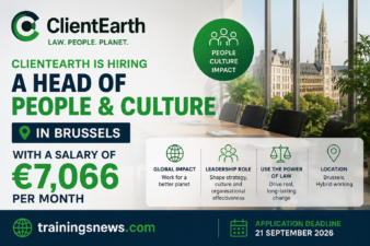 ClientEarth Is Hiring a Head of People & Culture in Brussels With a Salary of €7,066 per Month