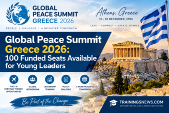 Global Peace Summit Greece 2026: 100 Funded Seats Available for Young Leaders