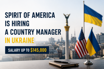 Spirit of America Is Hiring a Country Manager in #Ukraine With a Salary of Up to $145,000